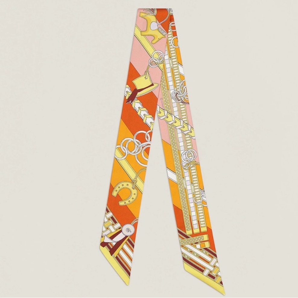 Brand New In Box Hermes Brides Et Gris  Gris Rodeo Twilly